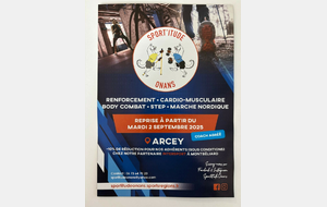 REPRISE DES ACTIVITES SPORTIVES
