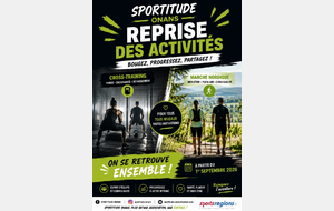 REPRISE DES ACTIVITES