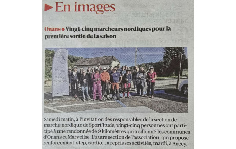 Reprise des activités Marche Nordique et Cross Training