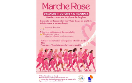 MARCHE ROSE 2026